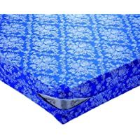 Export Trading I.T. Dolce Vita-Funda de colchón con diseño- 200 x 105 cm- Algodón-Poliéster- Azul- 200x105x0.5 cm